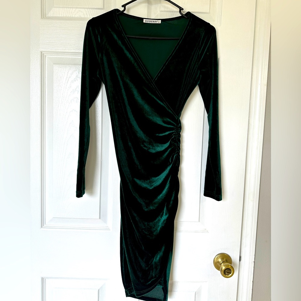 Guberry Dark green dress